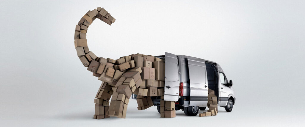 stylized image from an entertaining ad reflecting effectiveness of entertainment ads